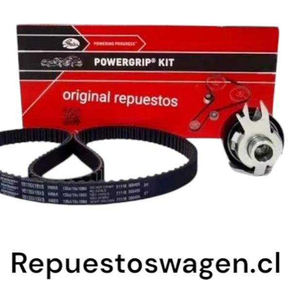 Kit distribución GATES VOLKSWAGEN GOL 2009-2024 / SVEIRO 2009-2024 / VOYAGE 2009-2024 / GOLF MK4 1.6 BAH / POLO BAH