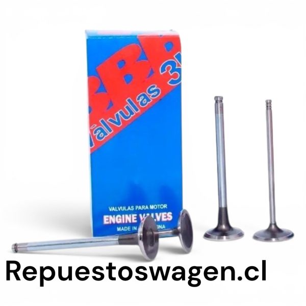 Valvulas Admision marca 3B VOLKSWAGEN GOL 2009-2023 / VOYAGE 2009-2023 / SAVEIRO 2009 - 2022 CFZ / SURAN / POLO BAH / GOLF 1.6 BAH / FOX