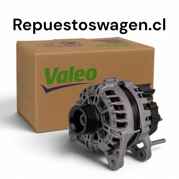 Alternador Original VALEO VOLKSWAGEN GOL G5 G6 G7 G8 (2009-2023) / VOYAGE 200O-2024/ SAVEIRO 2009- 2022 CFZ / SURAN / POLO BAH / GOLF A4 1.6 BAH